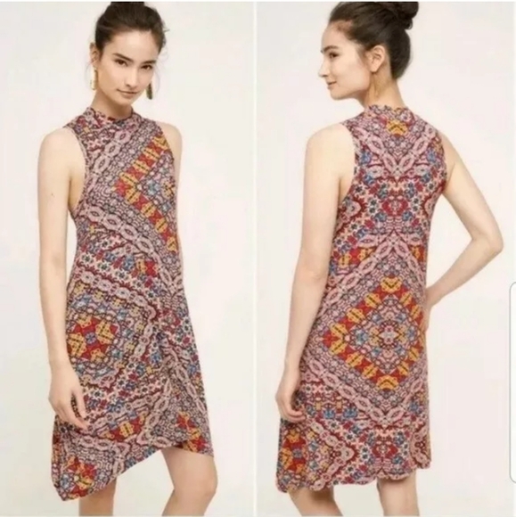 Anthropologie Dresses & Skirts - Anthropologie Maeve Lilt Print Mock